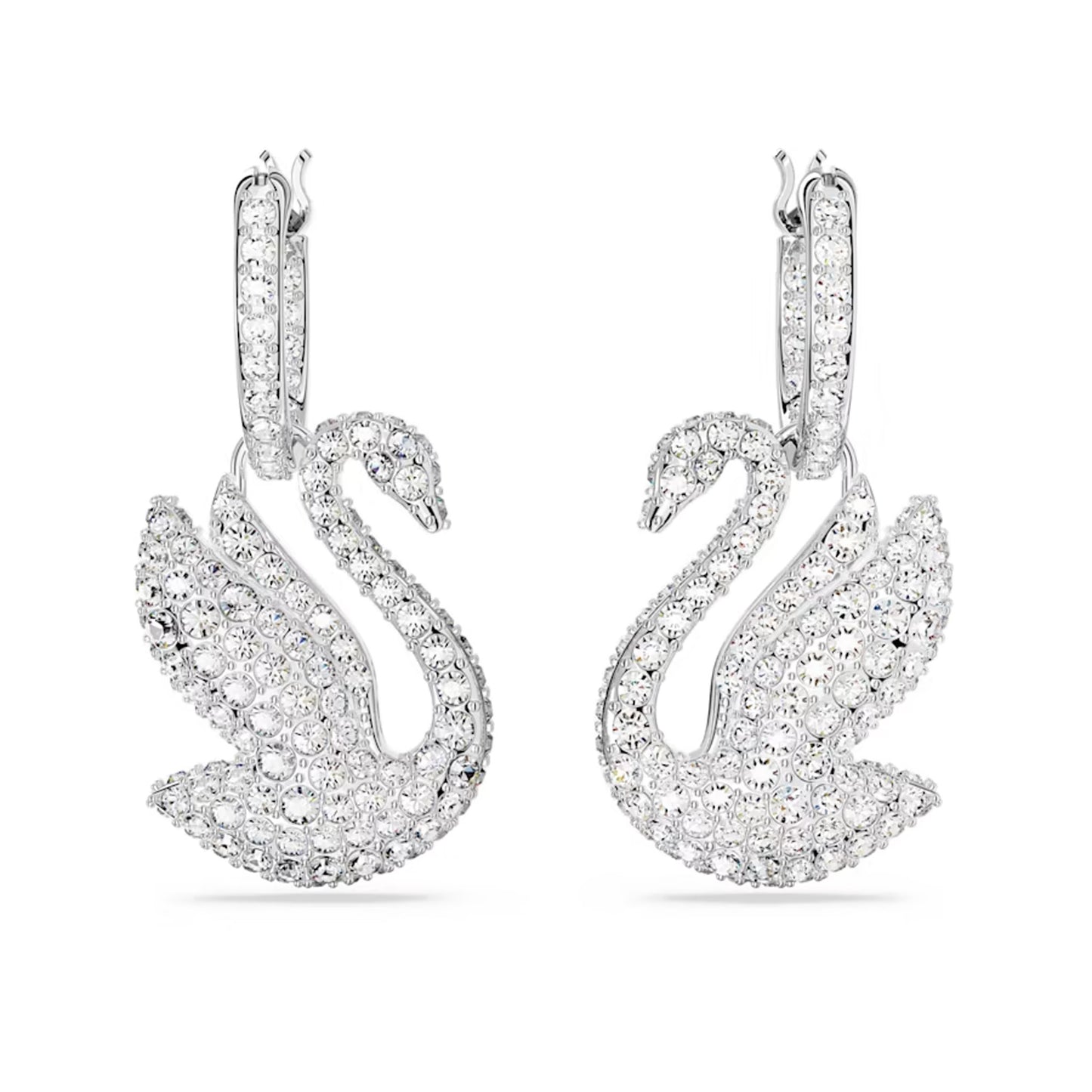 Swarovski Iconic Swan drop earrings