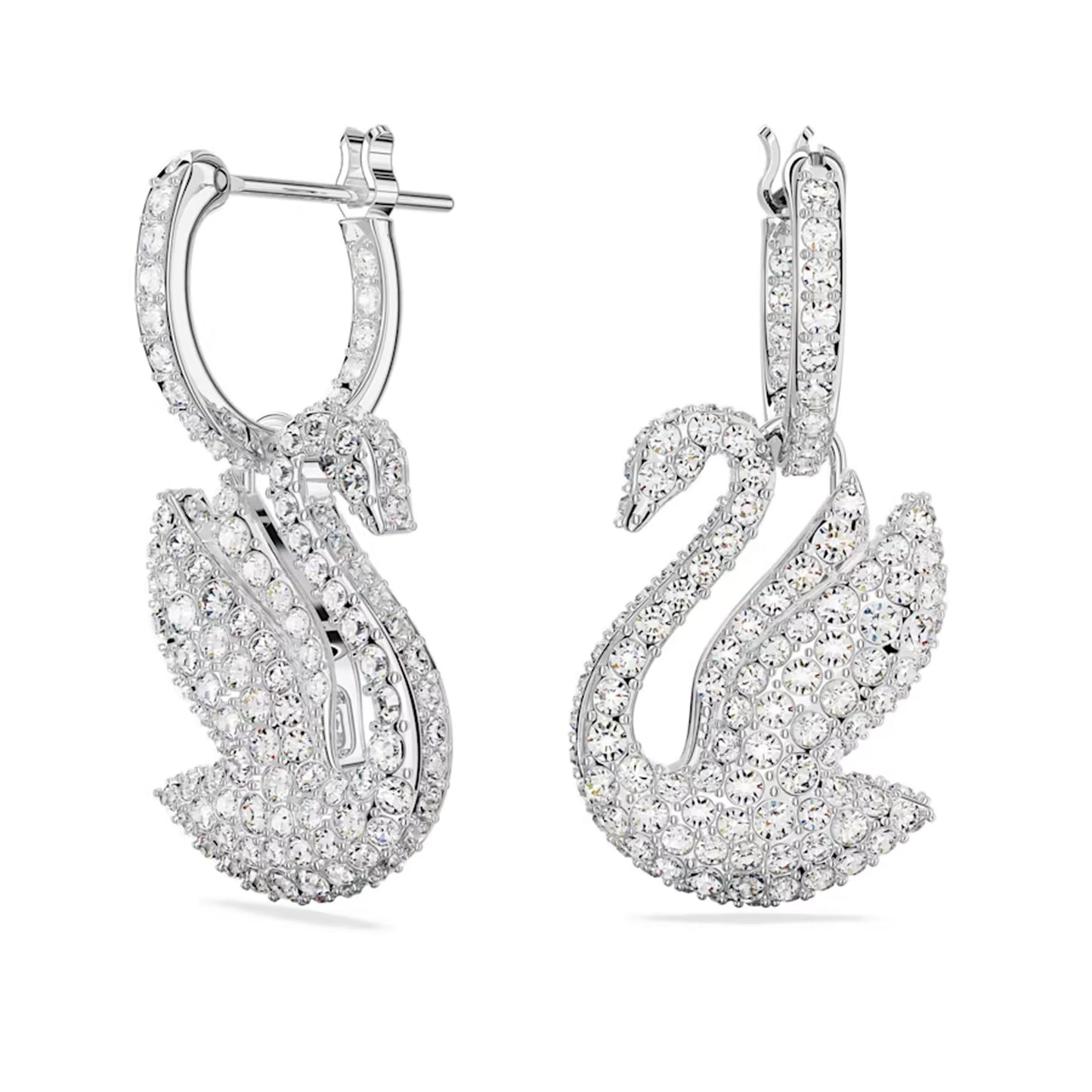 Swarovski Iconic Swan drop earrings