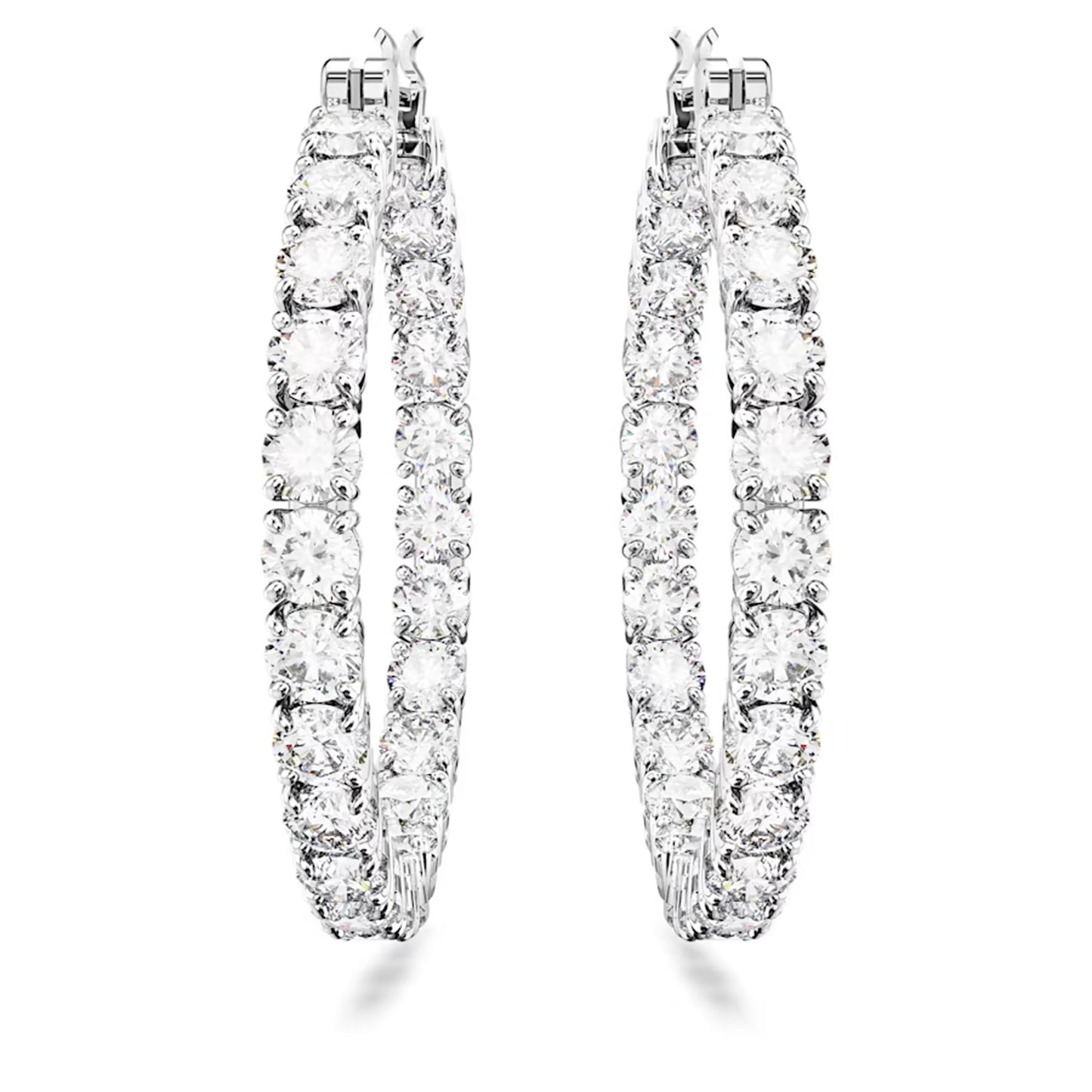 Matrix hoop earrings