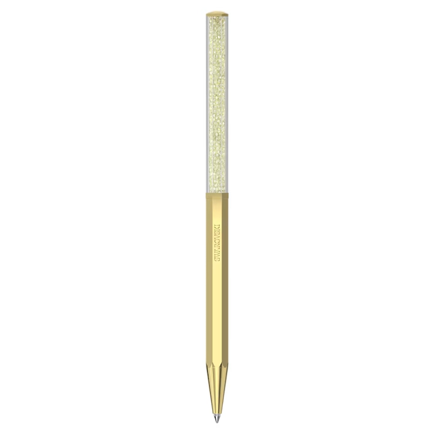 Crystalline ballpoint pen