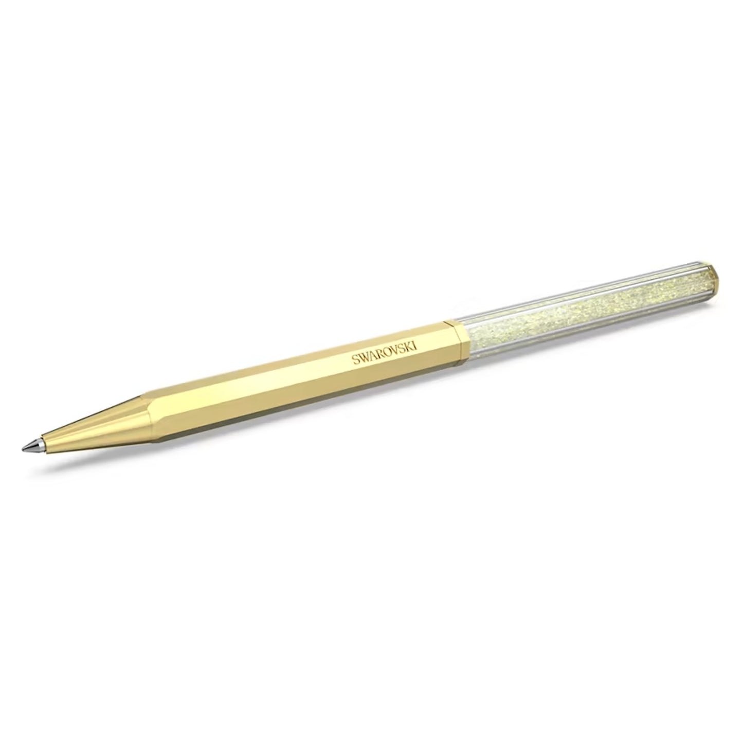 Crystalline ballpoint pen