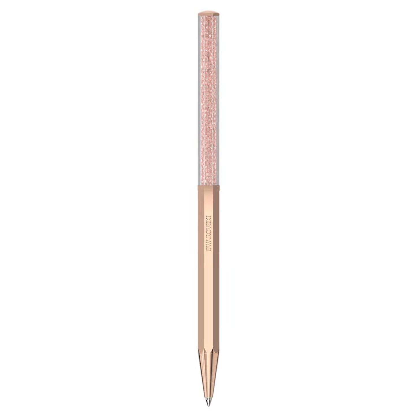Crystalline ballpoint pen