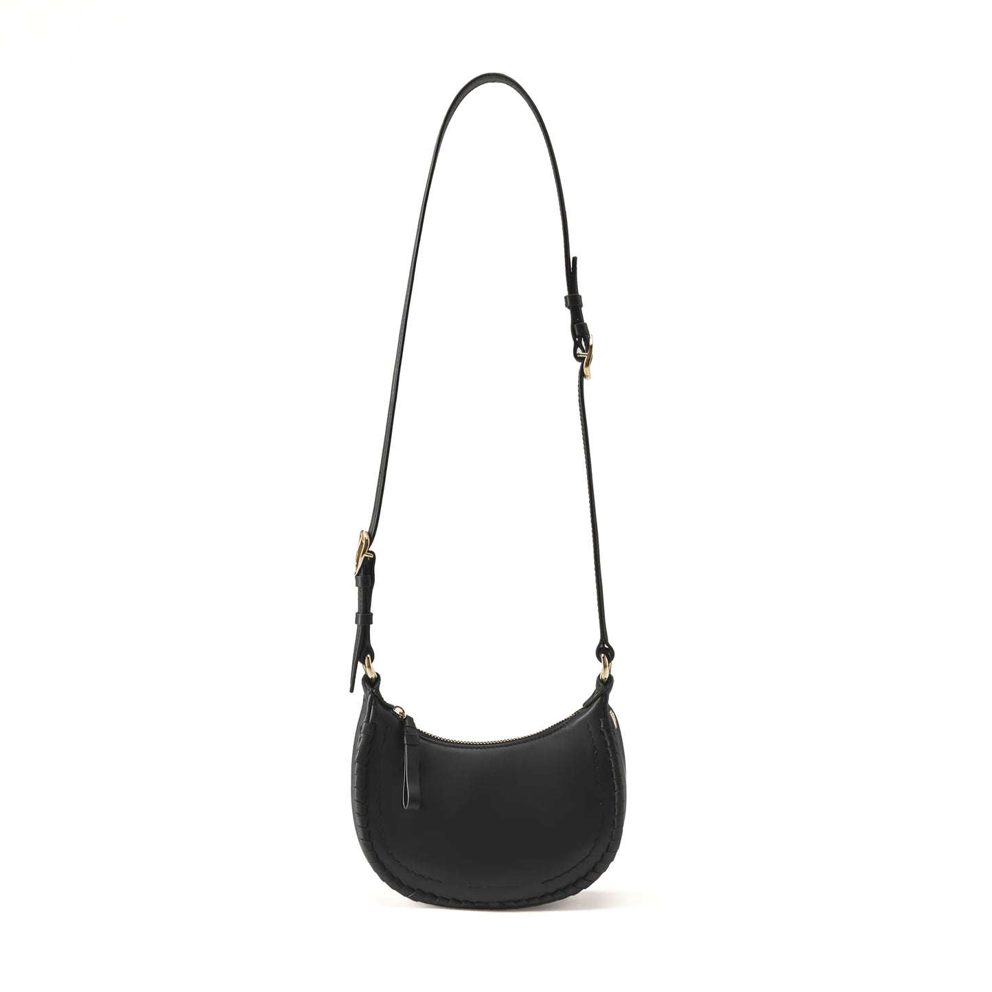 Vivie Mini Hobo Bag - Black