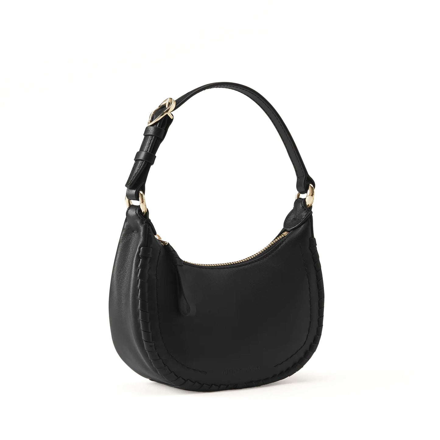 Vivie Mini Hobo Bag - Black
