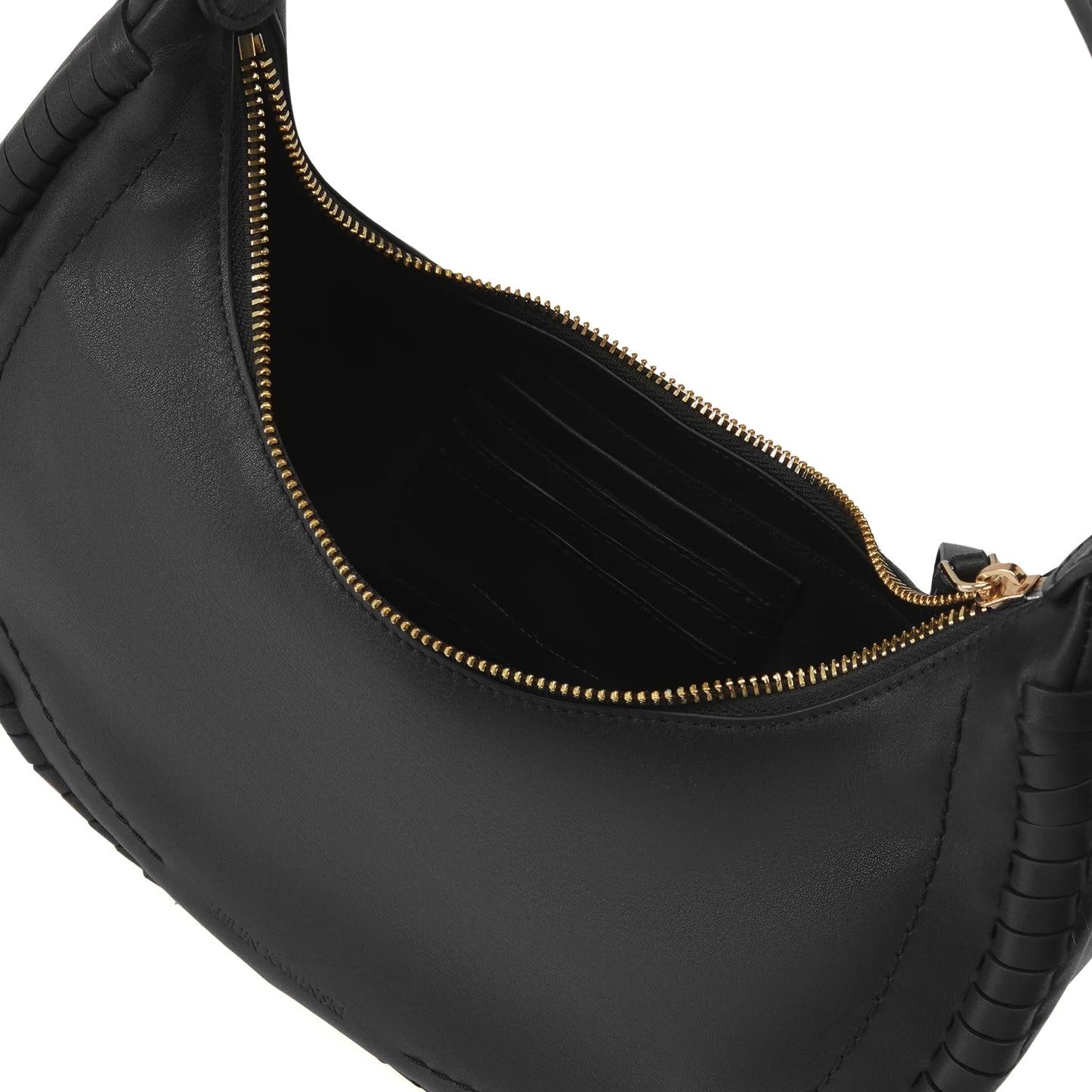 Vivie Mini Hobo Bag - Black