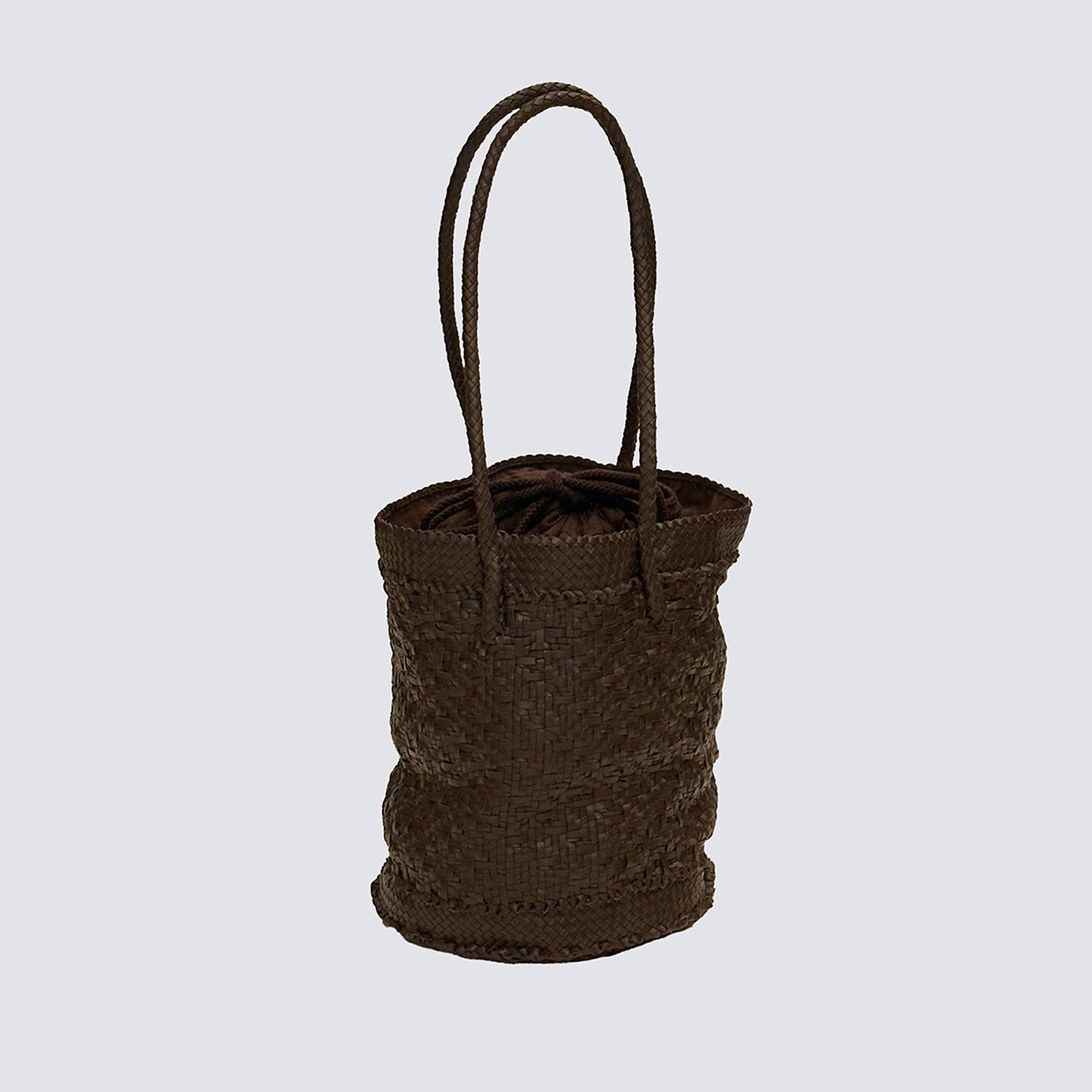 MAORI BUCKET - DARK BROWN