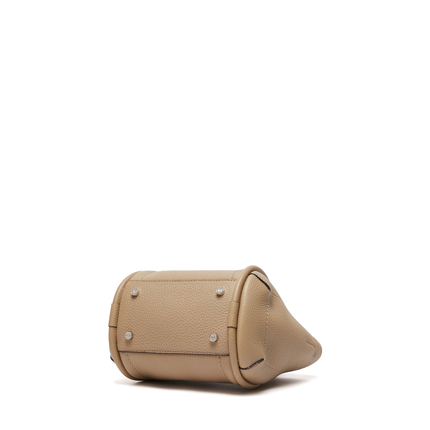 Extra-small leather Marine bag with deerskin print - COLONIAL