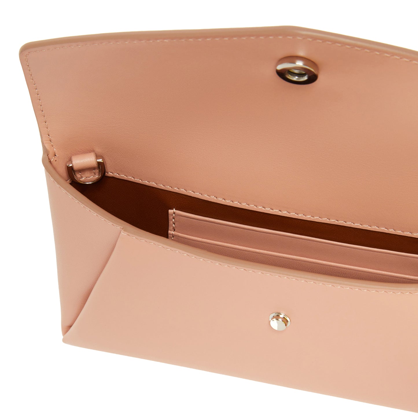 Leather purse pouch - PINK