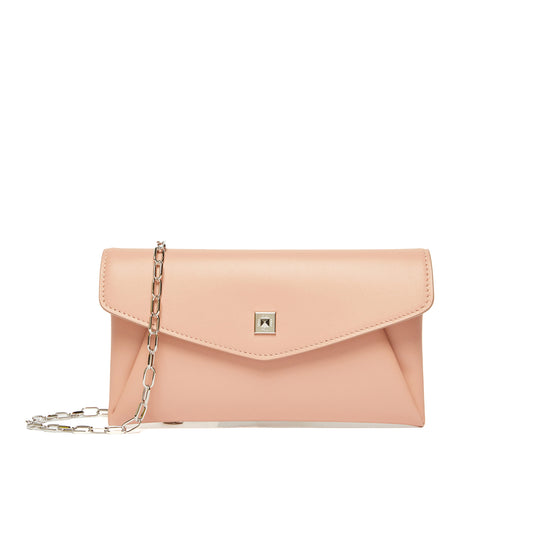 Leather purse pouch - PINK