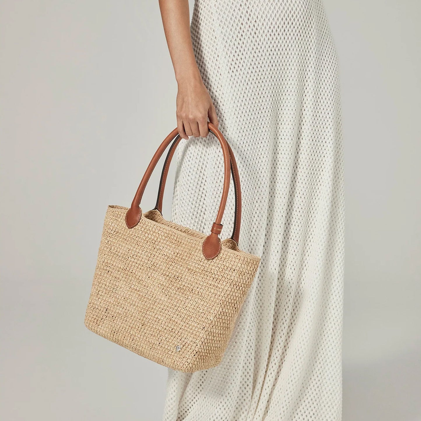 Ampara Tote - Natural/ Cotto