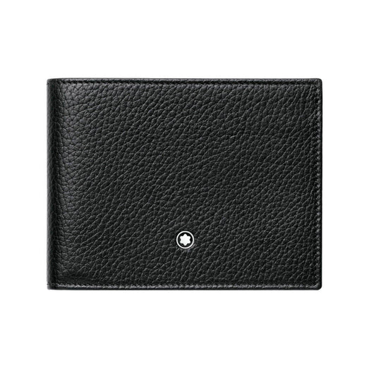 Meisterstuck Soft Grain Wallet 6cc Black - Cosmos Boutique New Jersey