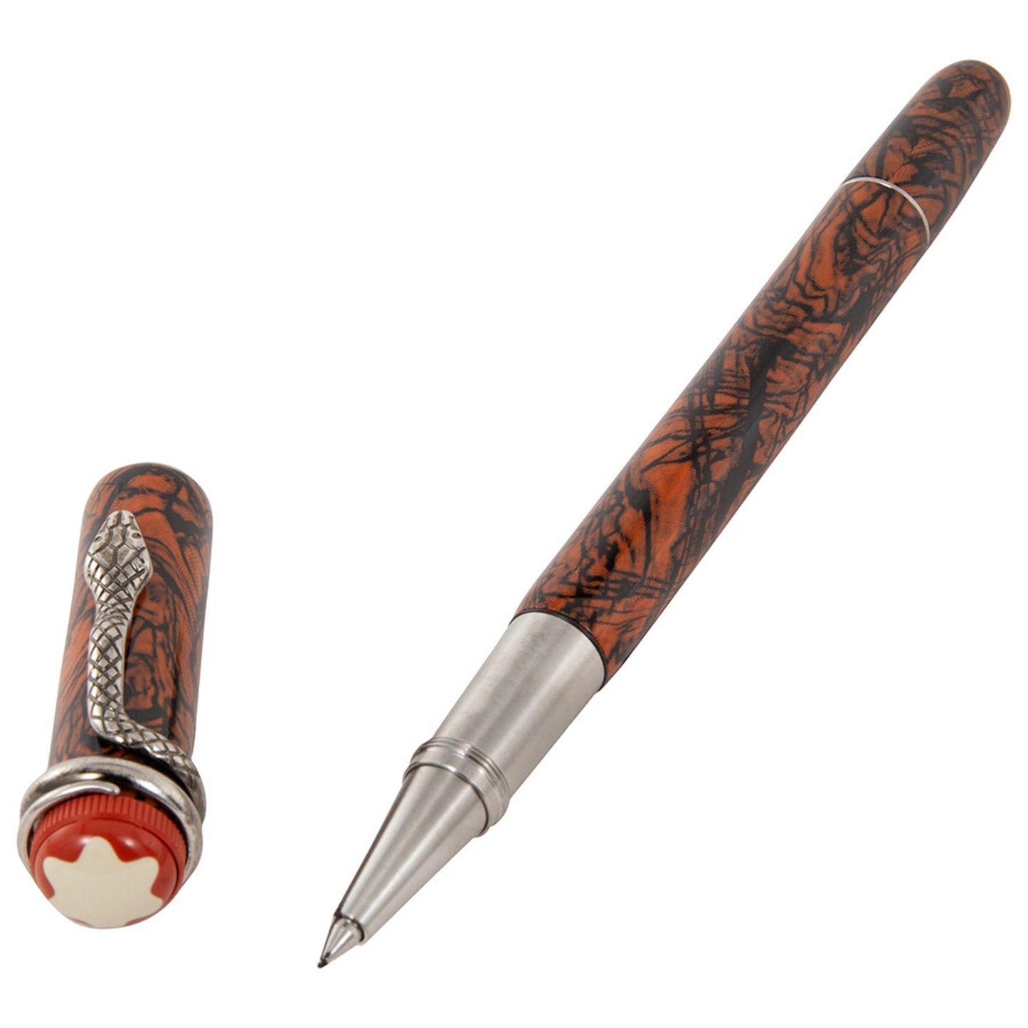 Heritage Rouge Noir Serpent Marble Rollerball - Cosmos Boutique New Jersey