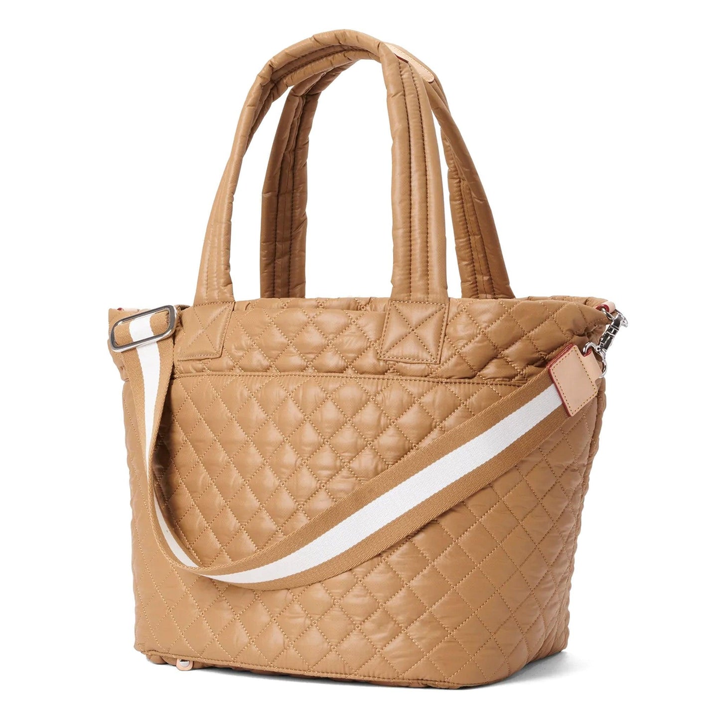 Caramel Rec Deluxe Medium Metro Tote - Cosmos Boutique New Jersey