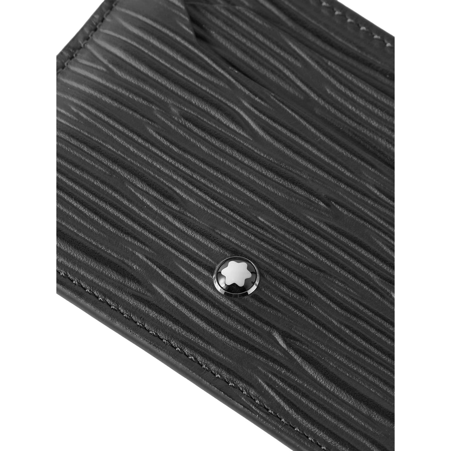 Meisterstück 4810 Textured-Leather Cardholder Black