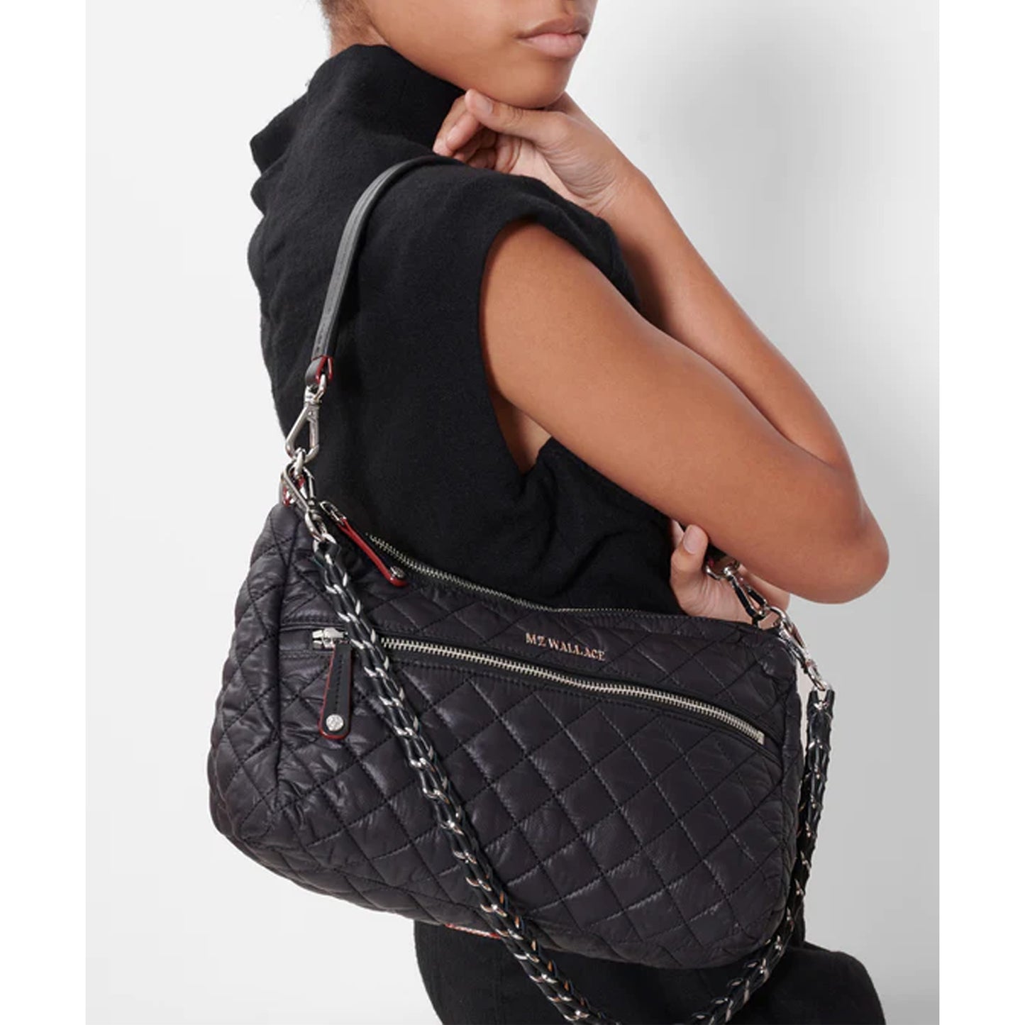 Black Crosby Shoulder Bag
