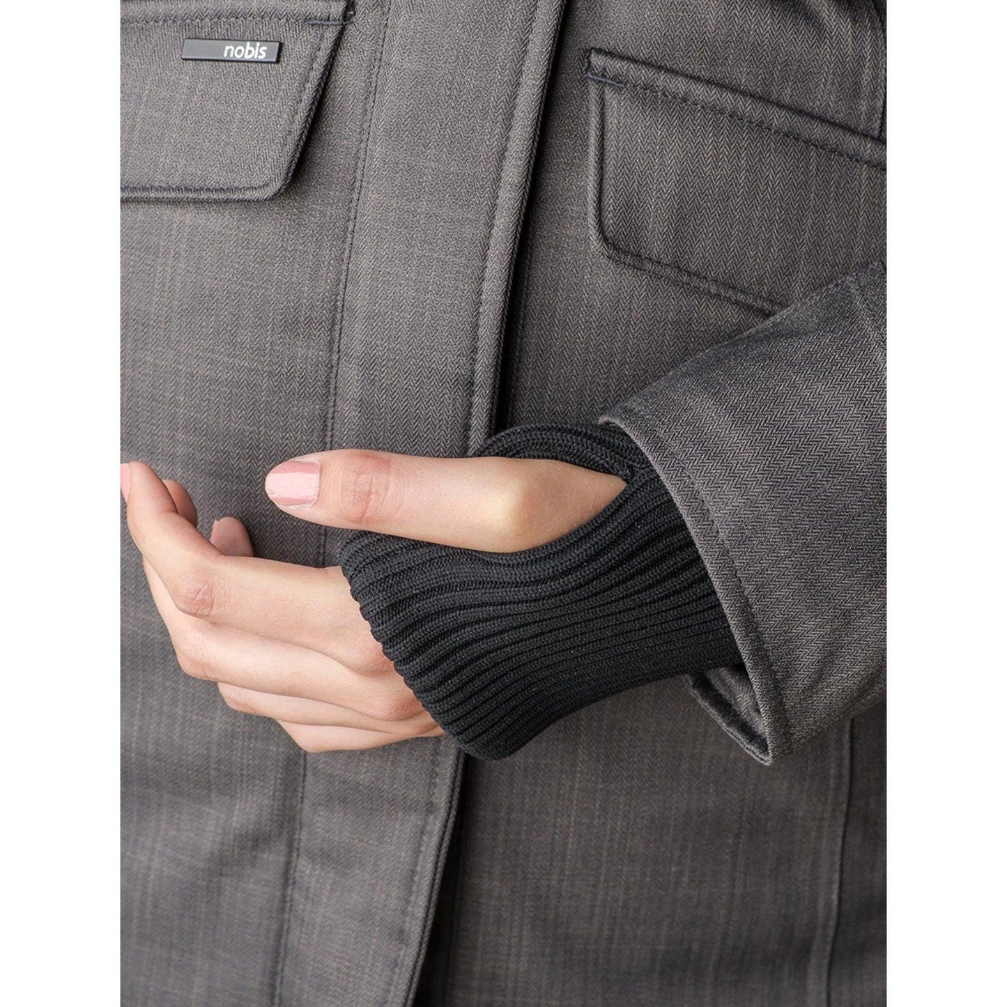 Morgan Ladies Long Coat - Cosmos Boutique New Jersey