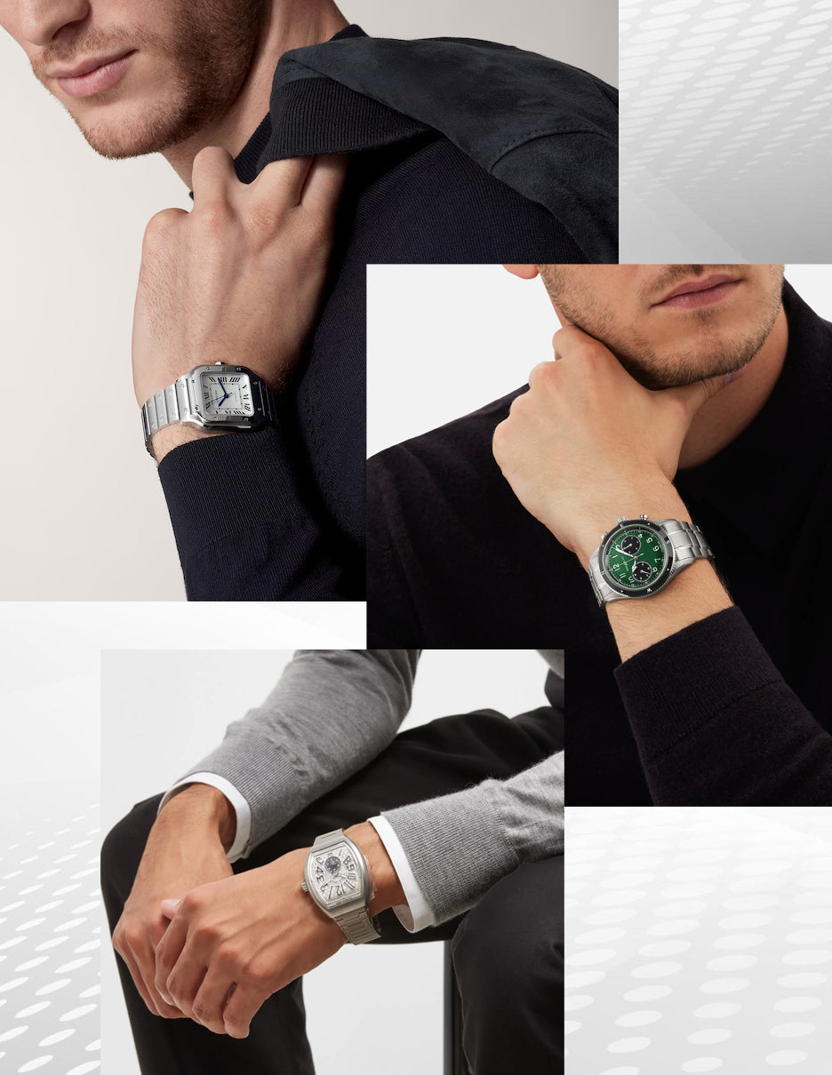 Men’s Guide to Luxury Watches: Cartier, Franck Muller, Montblanc