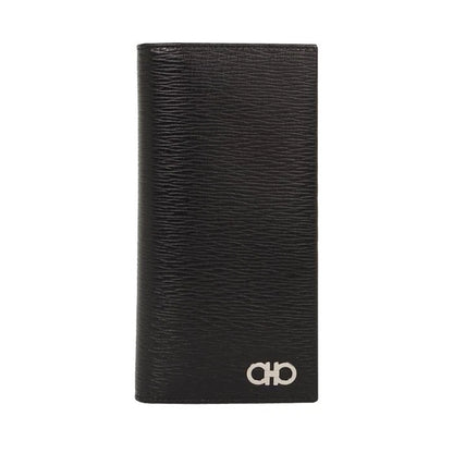 Gancini Long Wallet -  Black/Red