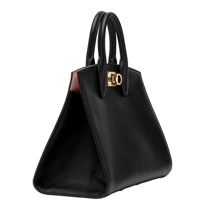 Ferragamo Studio Box bag (M) Black