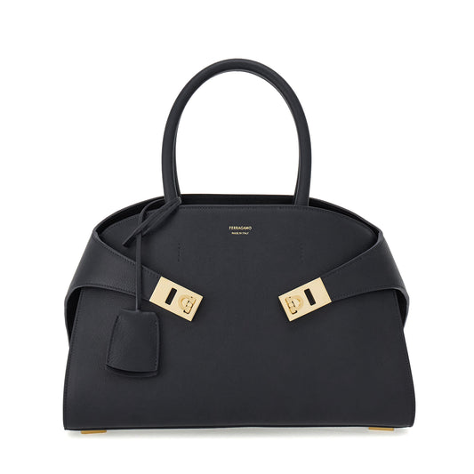 Hug handbag (S) - NERO