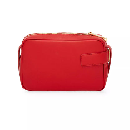 Archive Gancini Camera Crossbody Bag - Flame Red