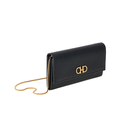 Gancini wallet with chain - Black