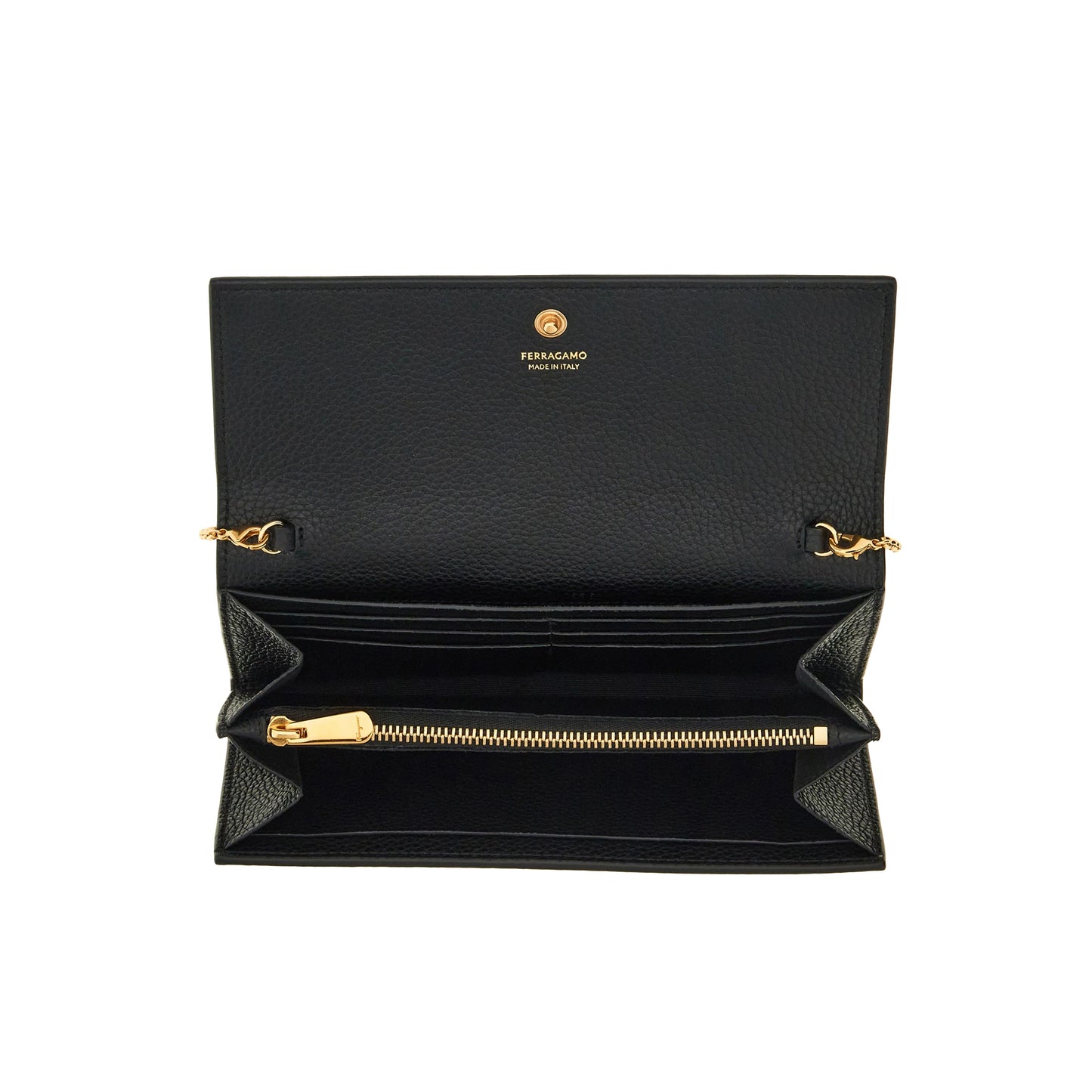 Gancini wallet with chain - Black