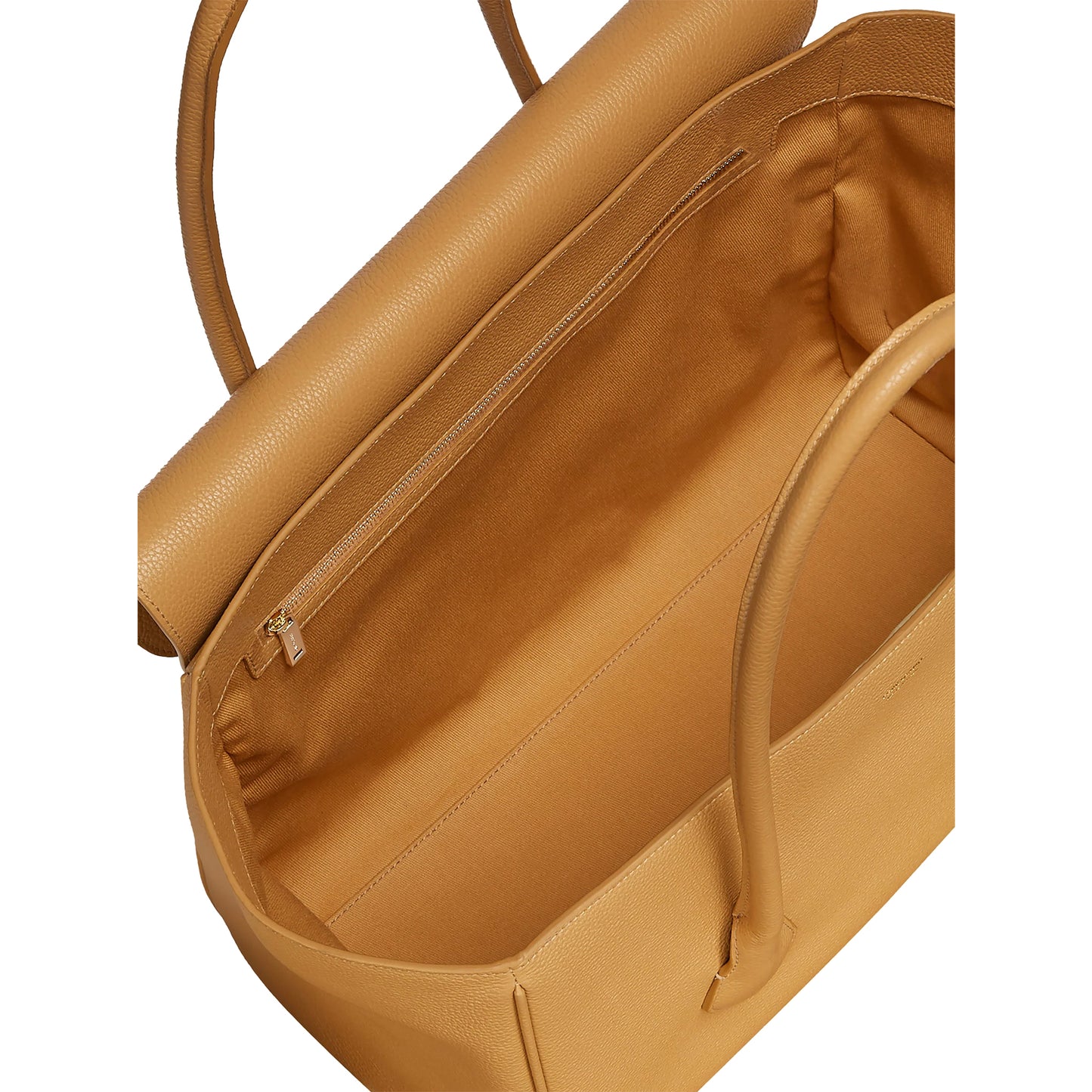 East-West tote bag (L) - Light camel