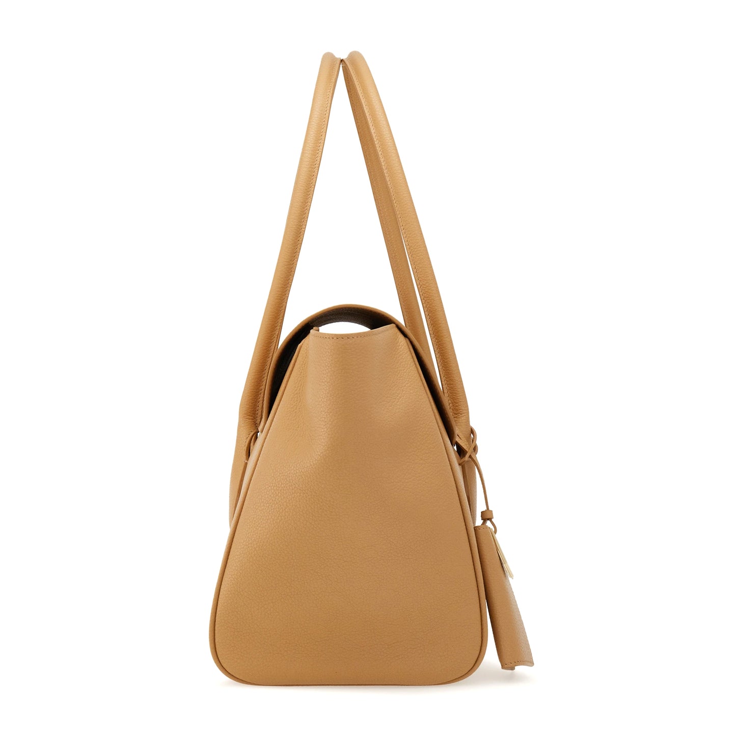 East-West tote bag (L) - Light camel