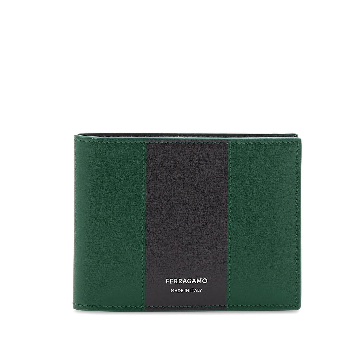 Bicolor wallet - Forest green/Black