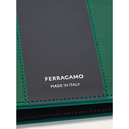 Bicolor wallet - Forest green/Black