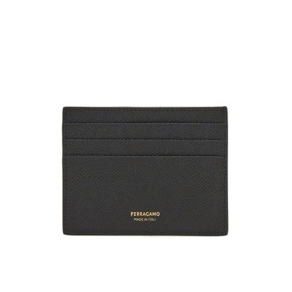 Gancini credit card holder - Black