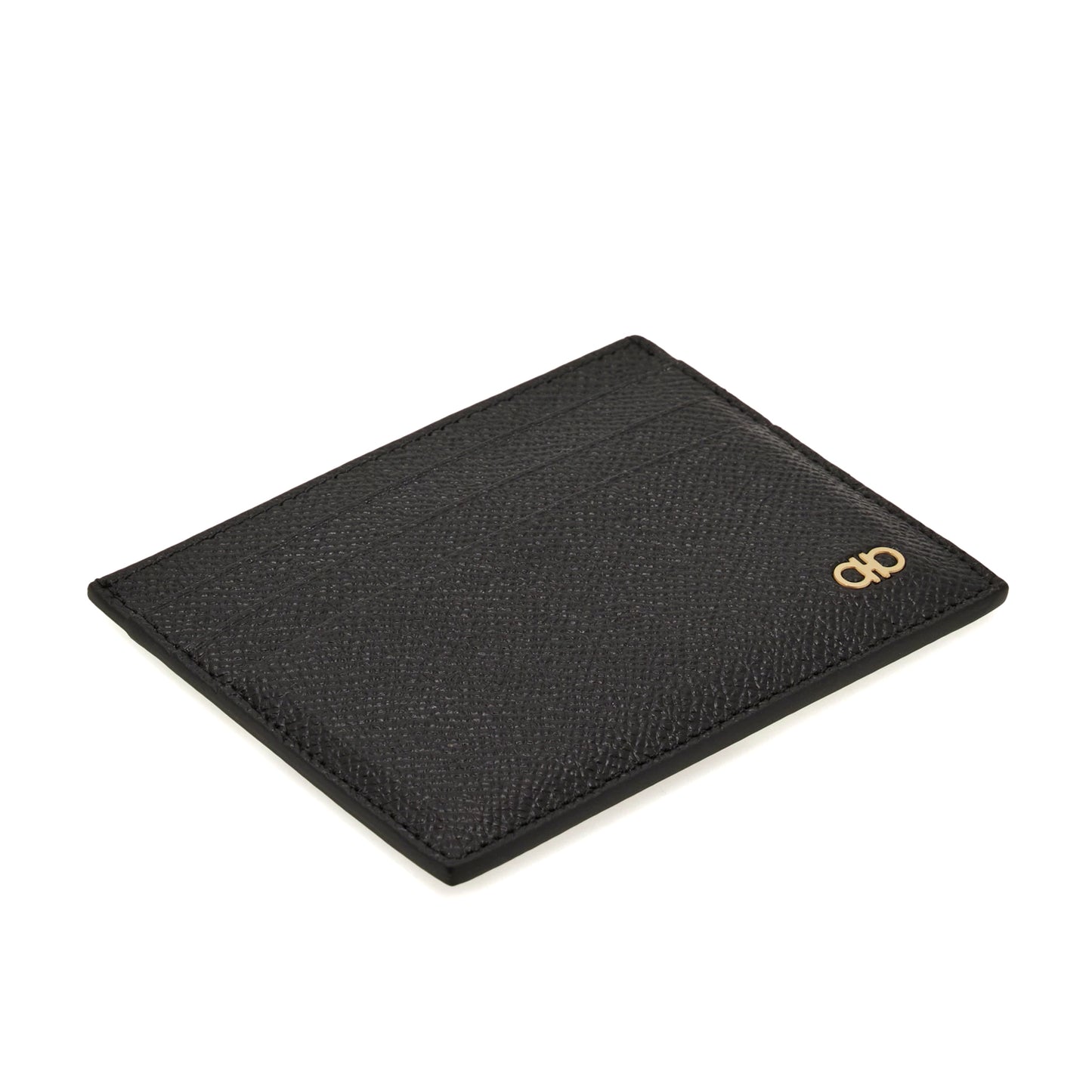 Gancini credit card holder - Black