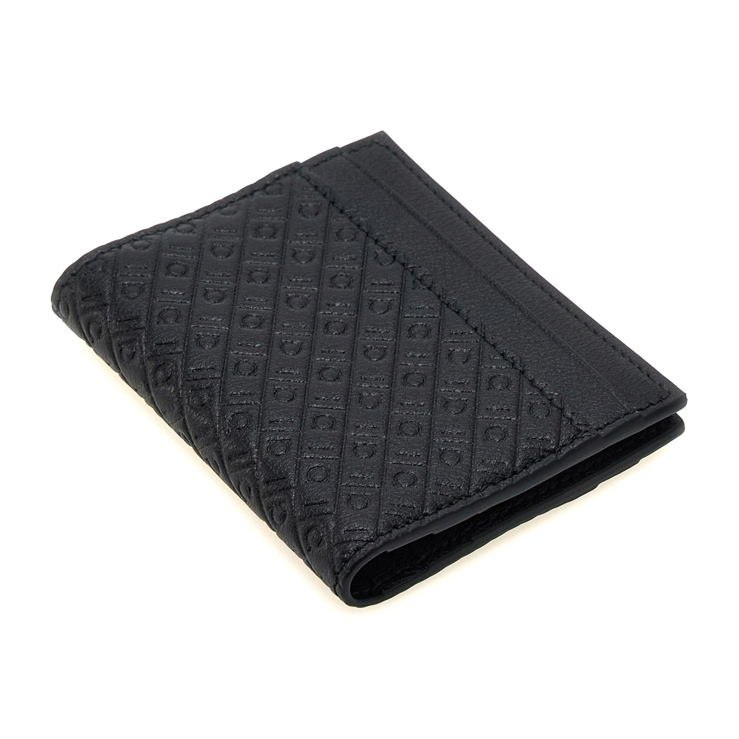 Ferragamo Monogram credit card holder - Black