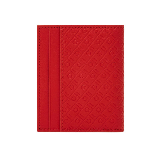 Ferragamo Monogram credit card holder -Flame red