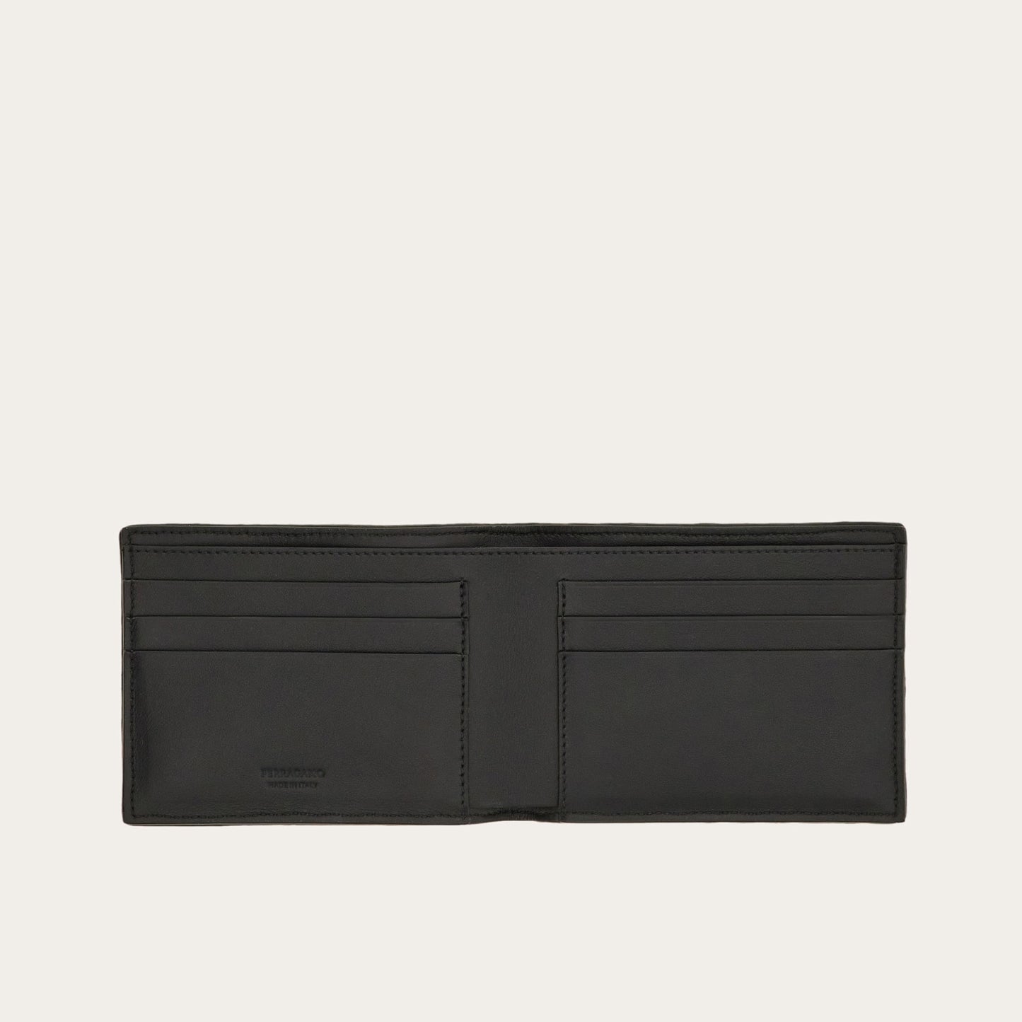 Woven wallet - Testa di moro/Black