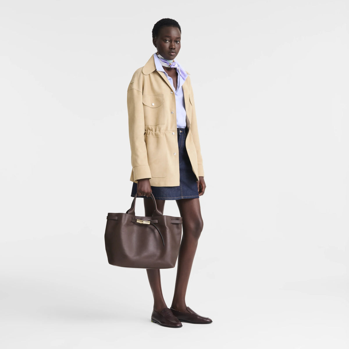 Le Smart L Tote bag - Mocha