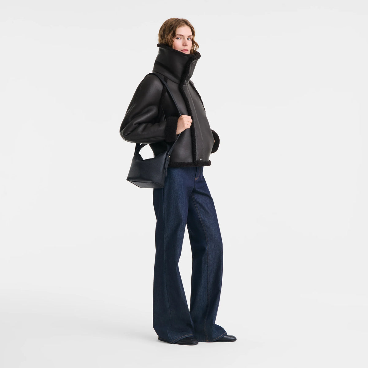 Le Cadence S Bucket bag - Black