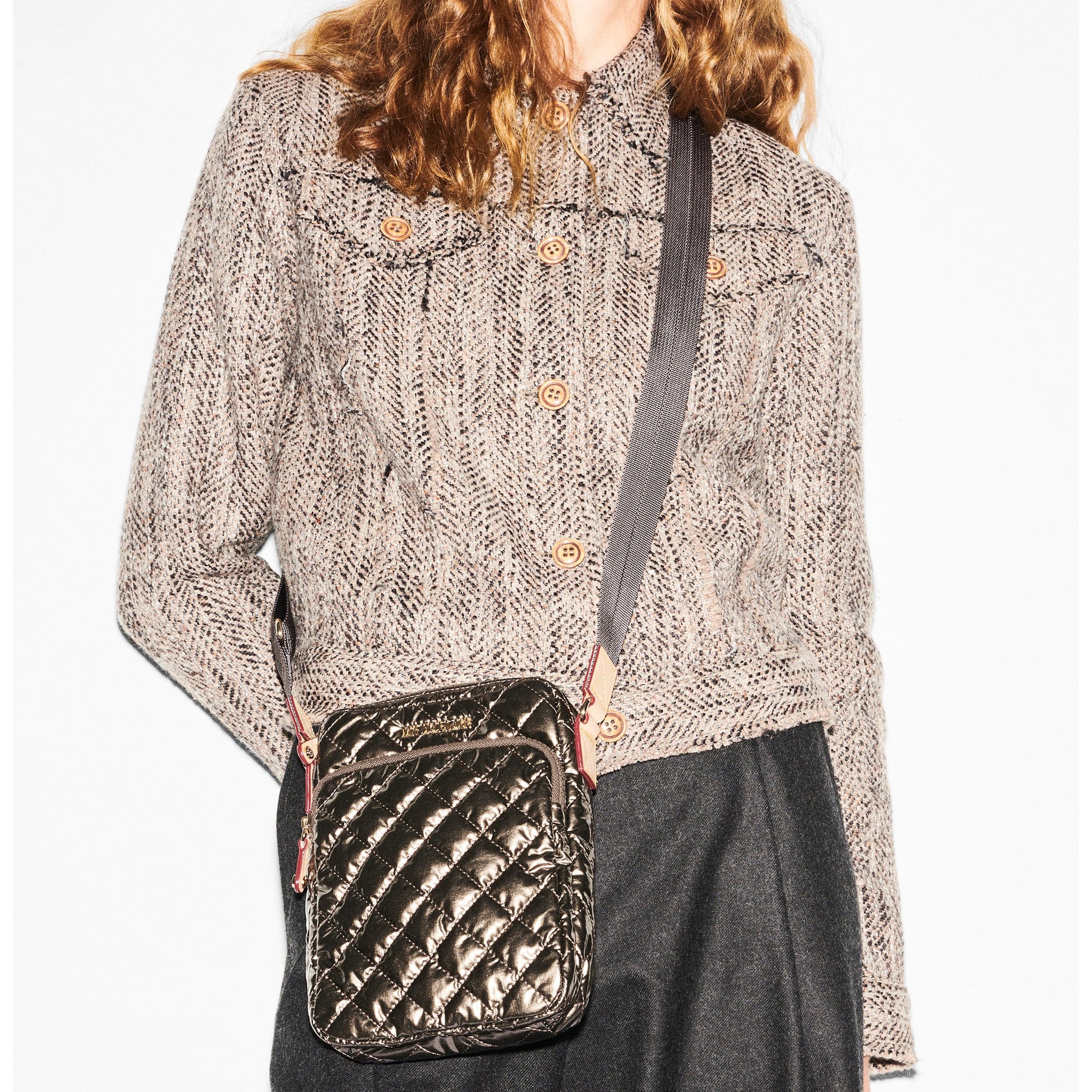 Moondust Metallic Metro Crossbody