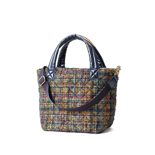 The Metro Tote® Deluxe - Mini - Gold Multi Tweed