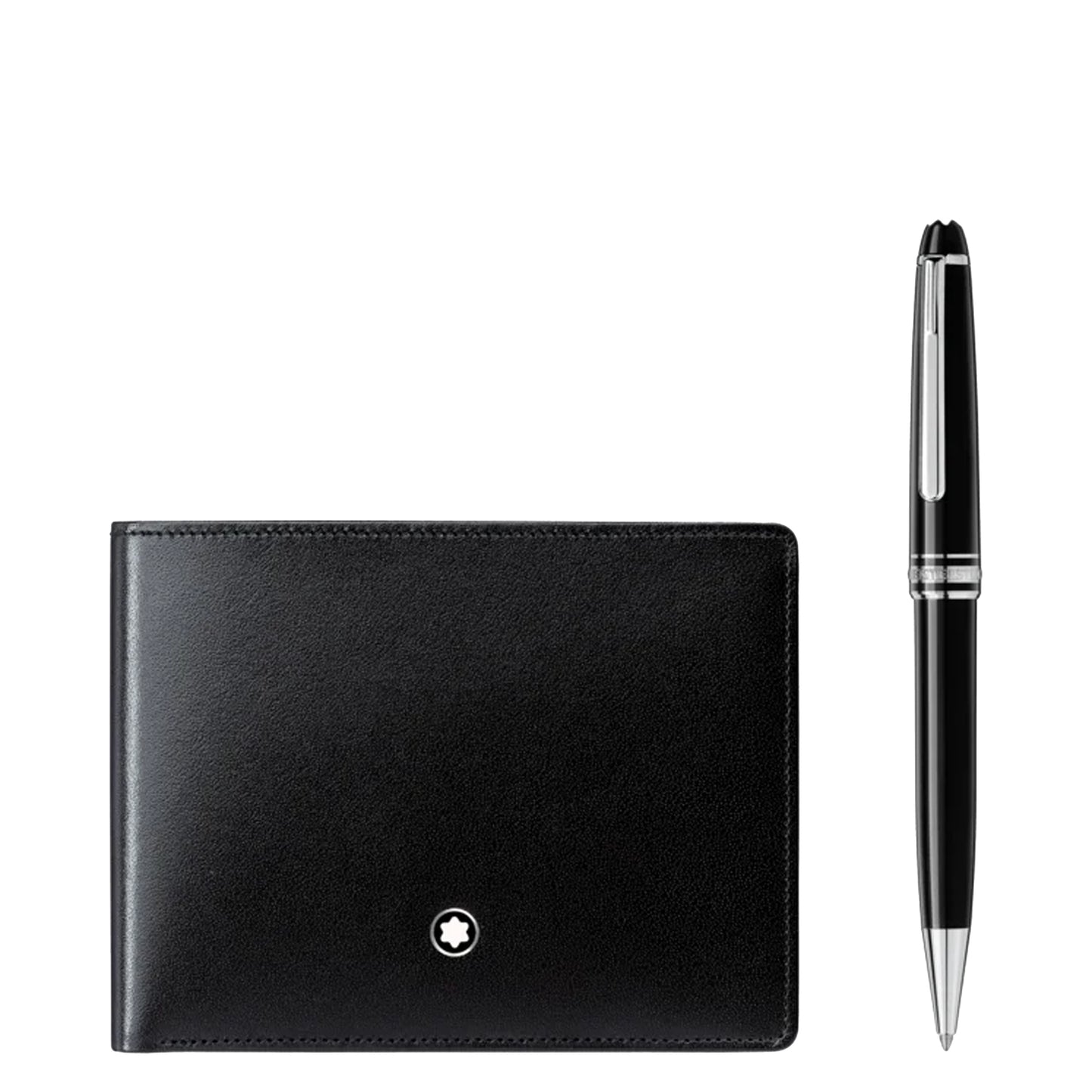 SET WITH MEISTERSTÜCK PLATINUM-COATED CLASSIQUE BALLPOINT PEN AND MEISTERSTÜCK WALLET 6CC