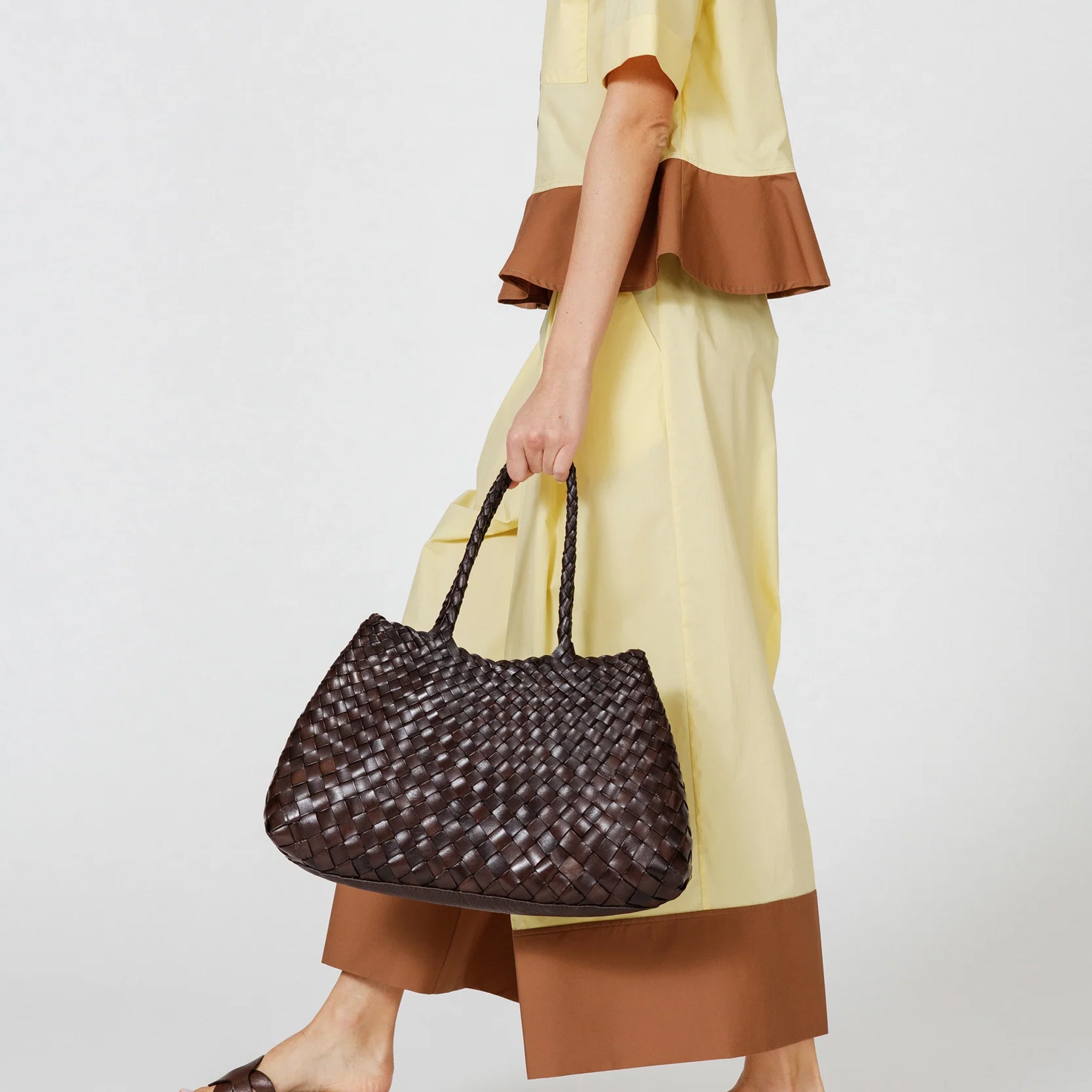 SANTA CROCE BIG DARK BROWN