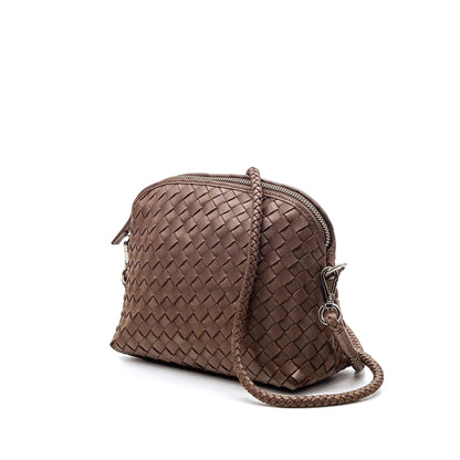 CHUNKY FELLINI POCHETTE DARK BROWN