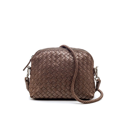 CHUNKY FELLINI POCHETTE DARK BROWN