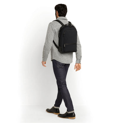bradner nylon tricot laptop backpack Bradner Backpack Black