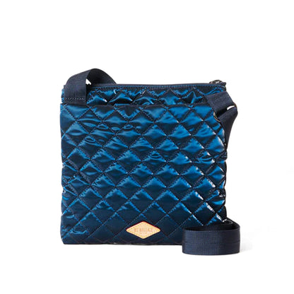 METRO FLAT CROSSBODY - Midnight Liquid