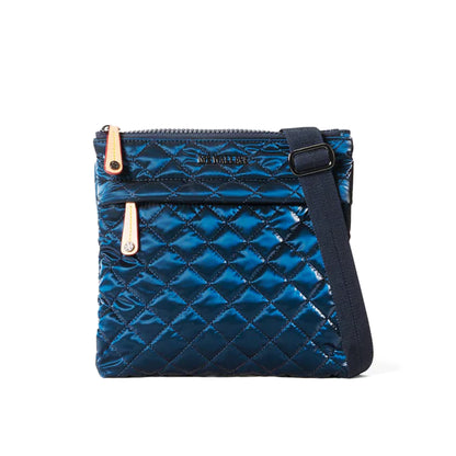 METRO FLAT CROSSBODY - Midnight Liquid