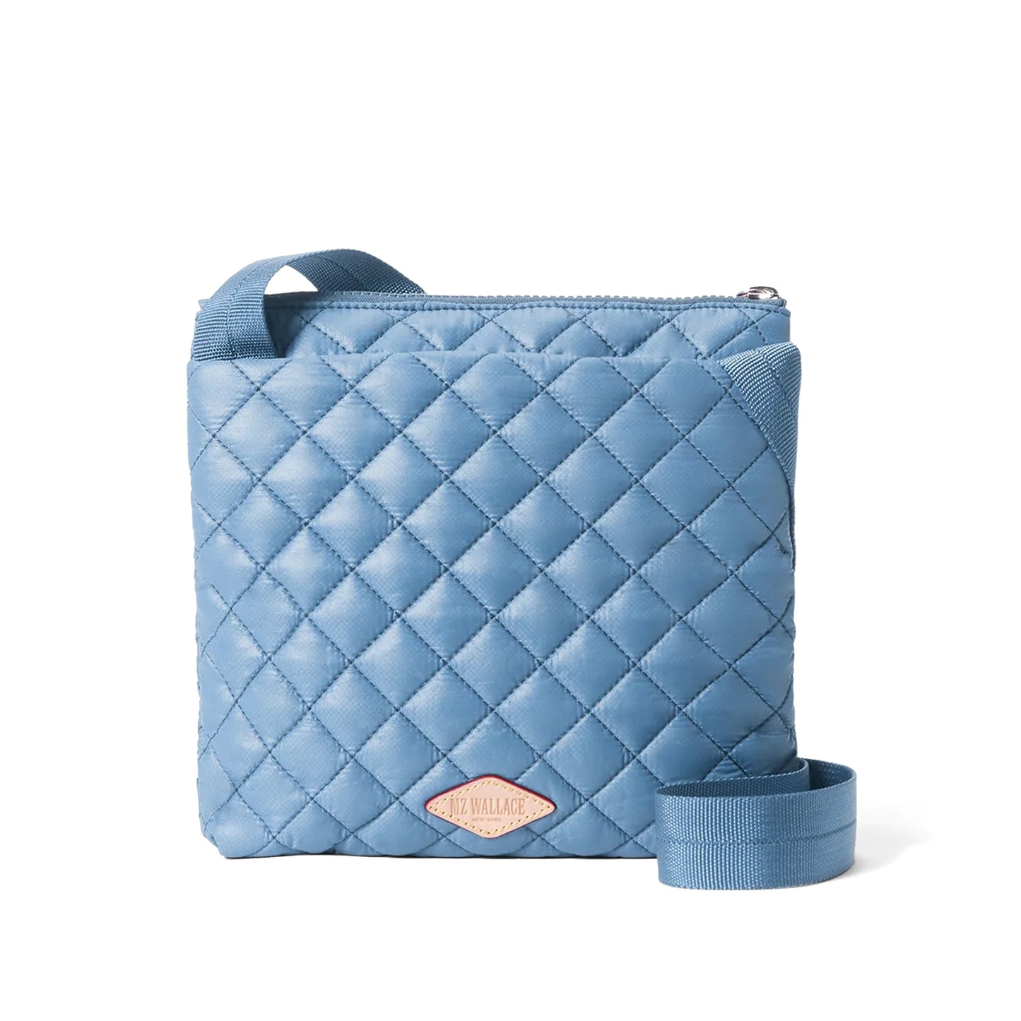 METRO FLAT CROSSBODY - Cornflower Blue