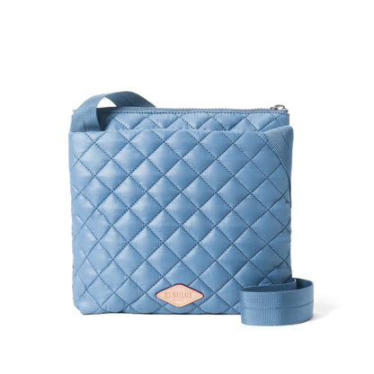 METRO FLAT CROSSBODY - Cornflower Blue