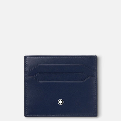 Meisterstück card holder 6cc - Blue